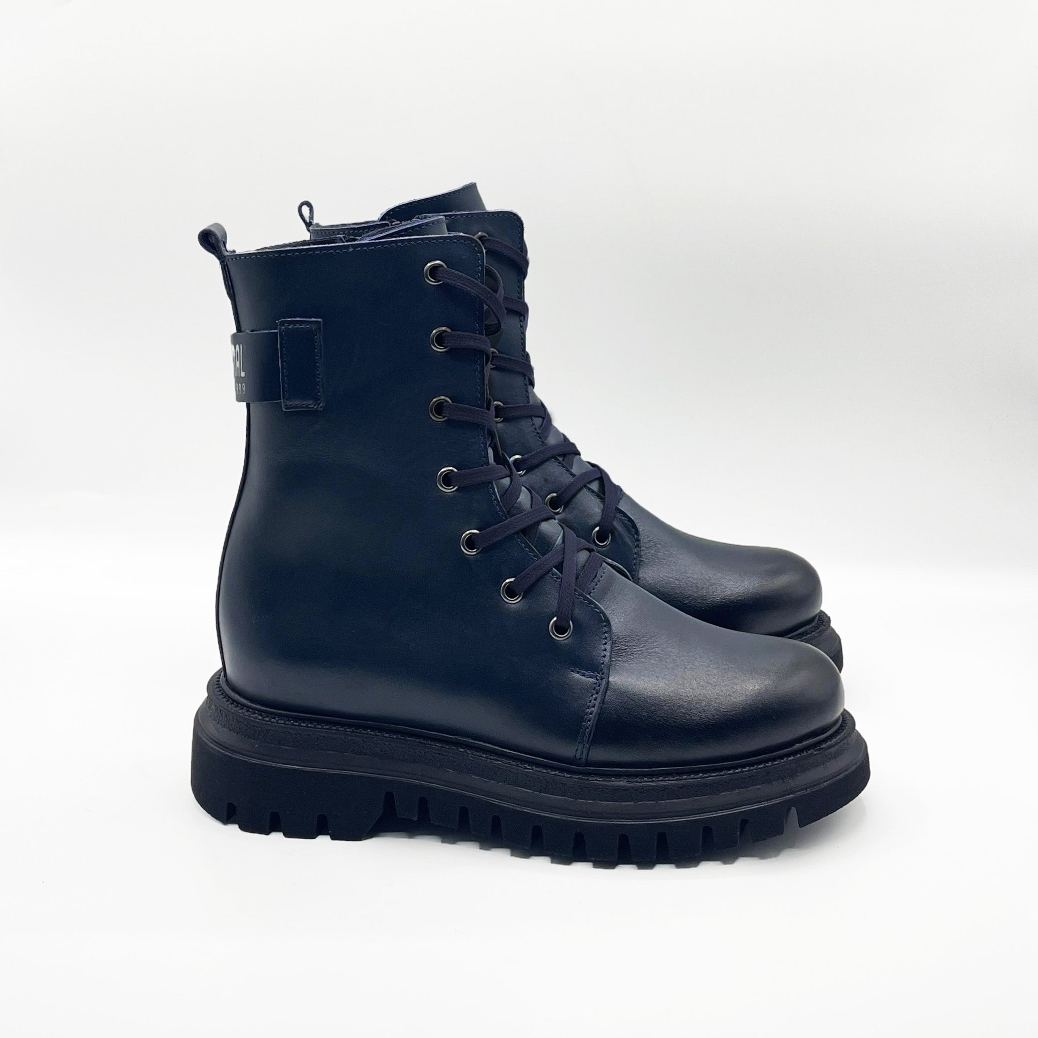 Ghete damă piele naturală 763 bleomarin