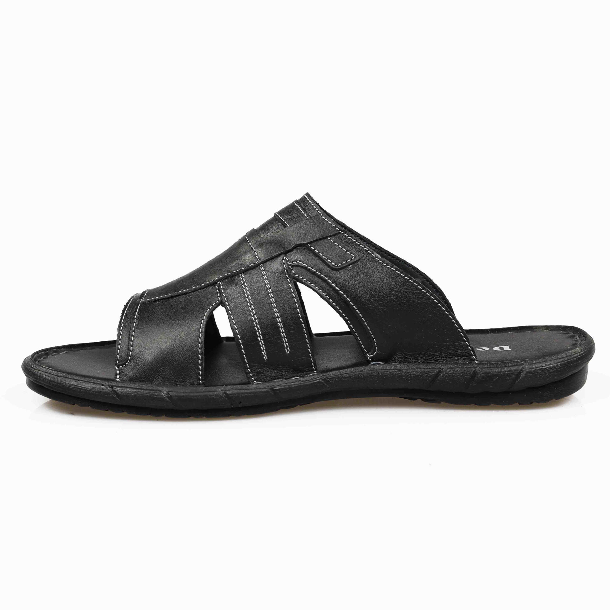 Saboti Barbati Piele Naturala S11 Negru