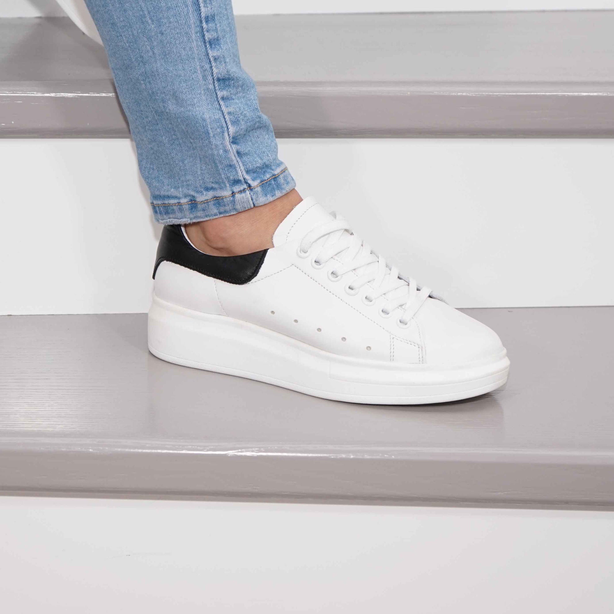 Pantofi Dama Piele Naturala 101 Alb