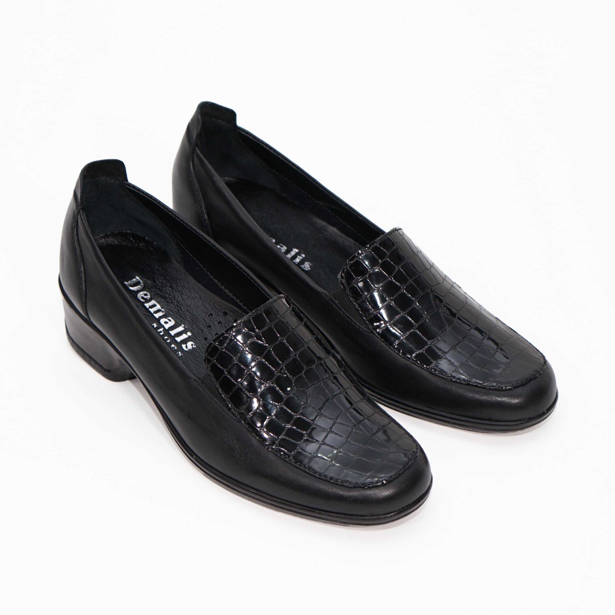 Pantofi Dama Piele Naturala 141 Negru Cr