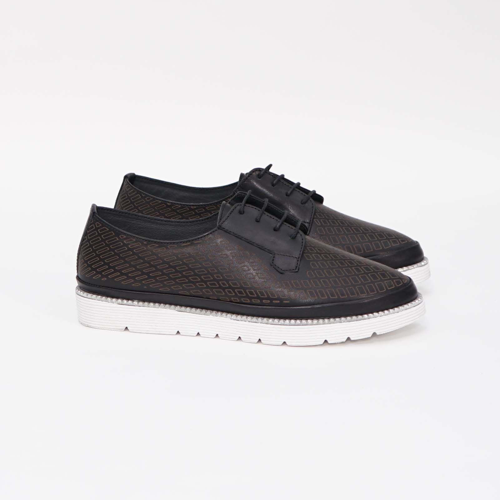 Pantofi Dama Piele Naturala 143 Negru