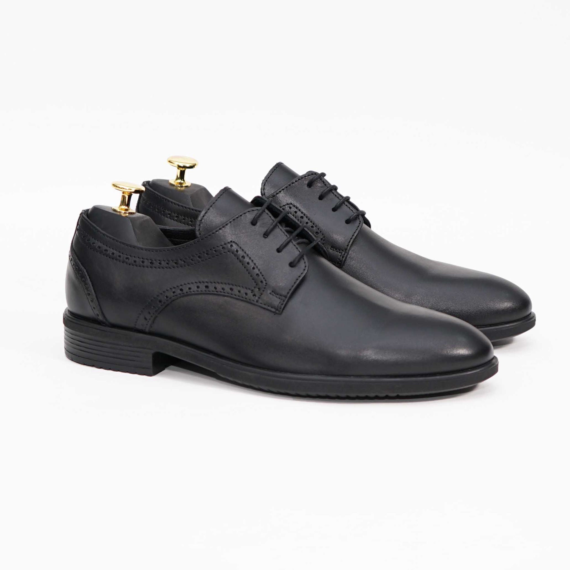 Pantofi Eleganti Barbati Din Piele Naturala 364 Negru