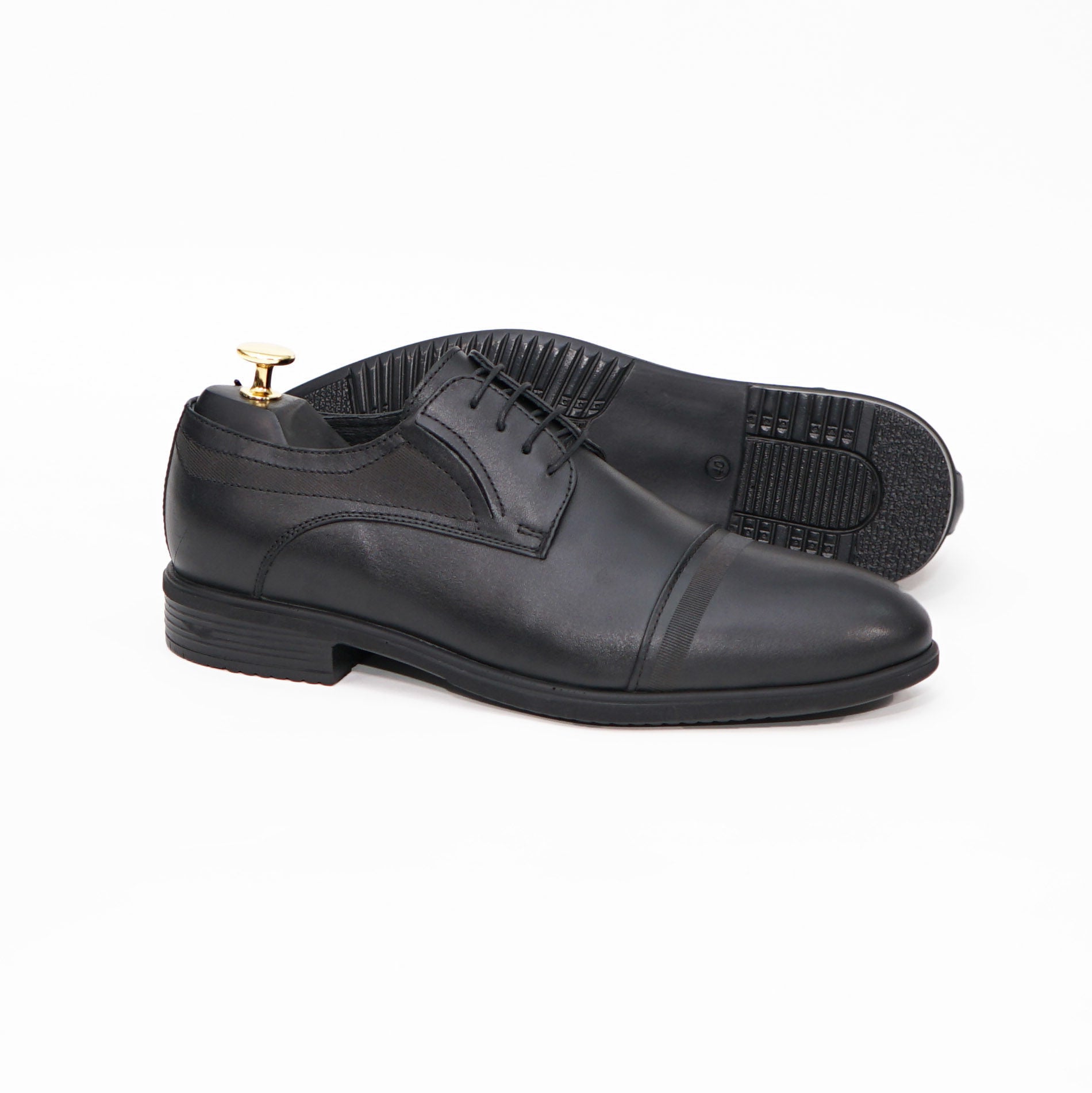 Pantofi Eleganti Barbati Din Piele Naturala 378 Negru