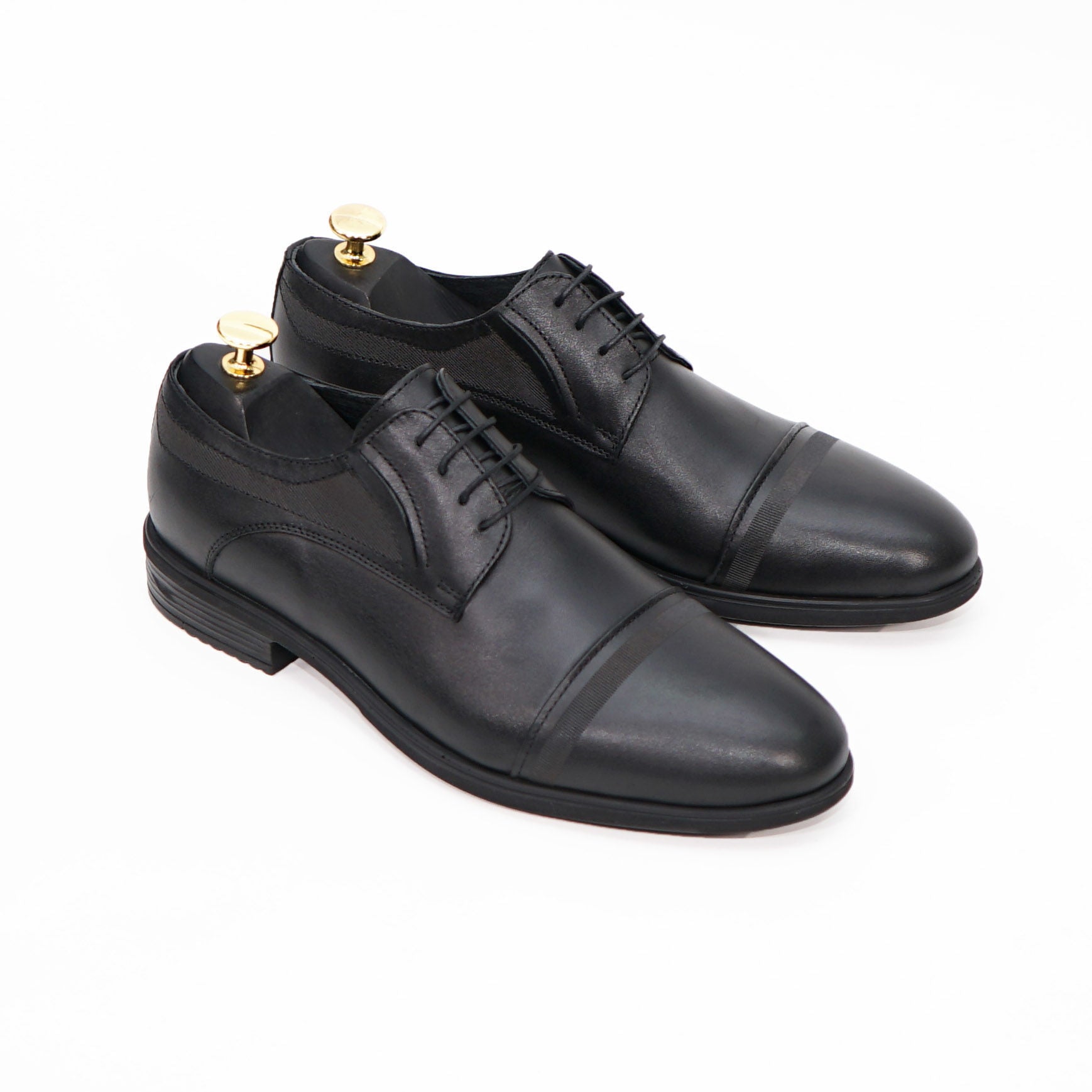 Pantofi Eleganti Barbati Din Piele Naturala 378 Negru