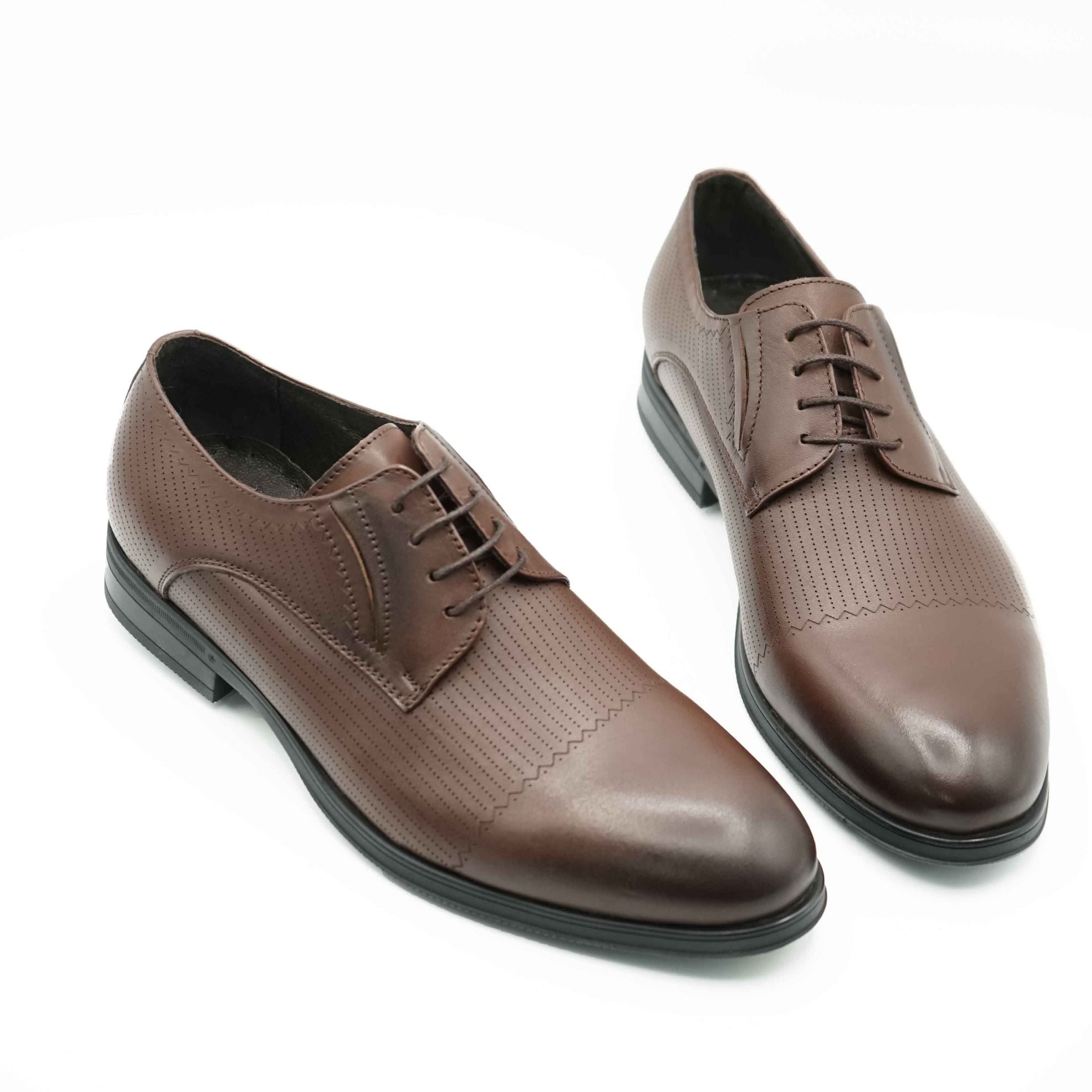 Pantofi Eleganti Barbati Din Piele Naturala 372 Maro