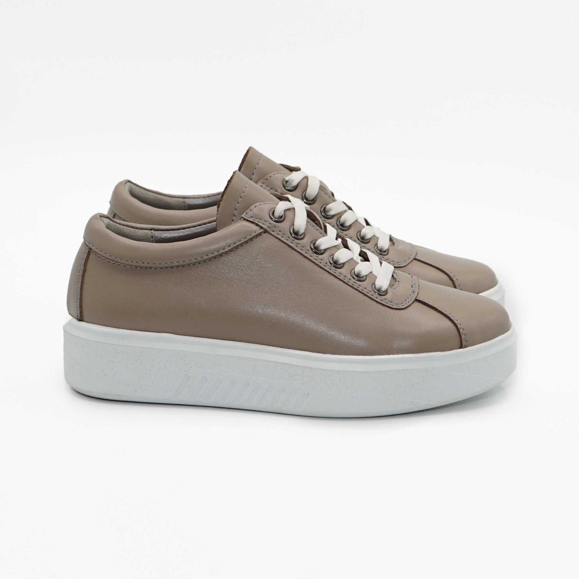 Pantofi Dama Piele Naturala 137 Taupe Nisip