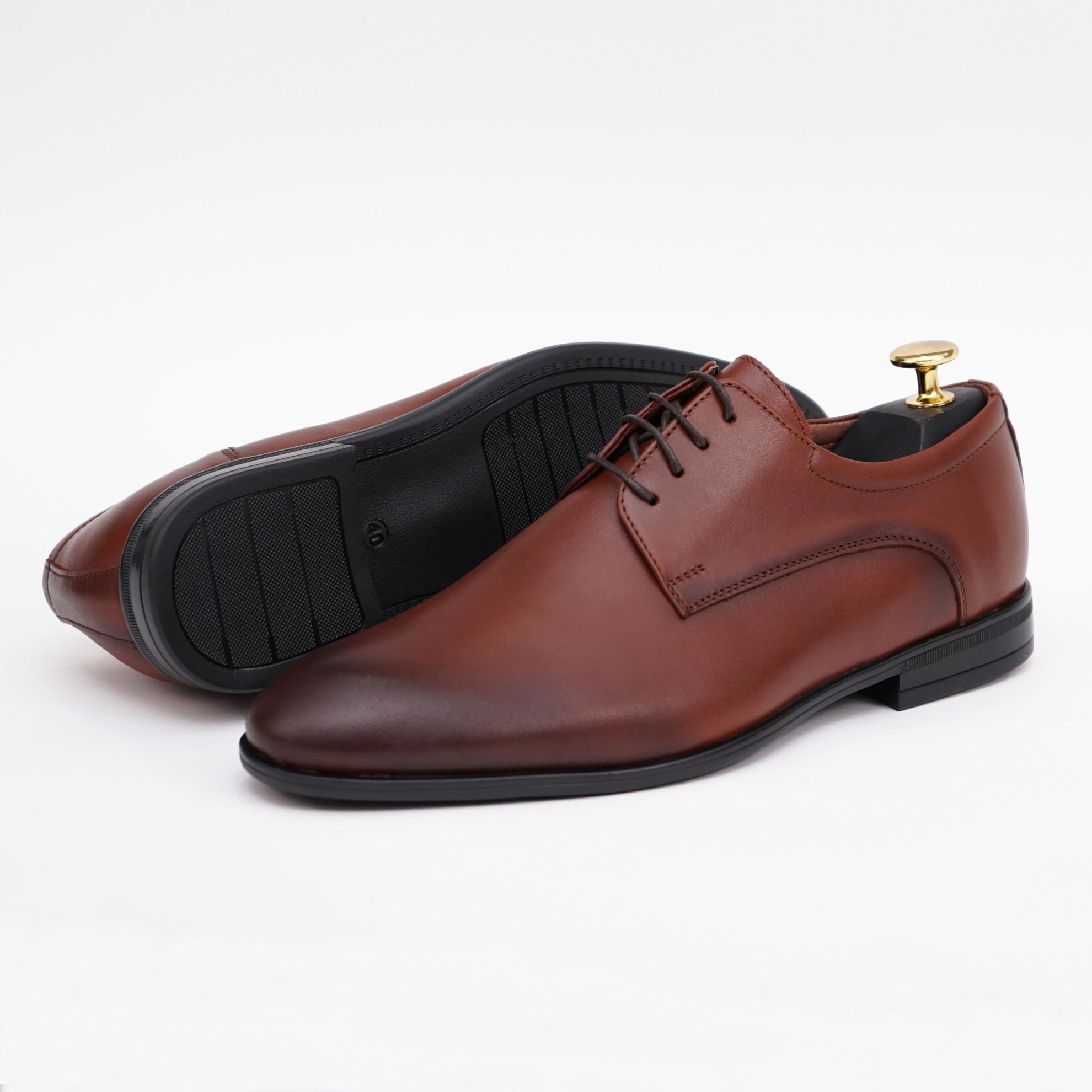 Pantofi Eleganti Barbati Din Piele Naturala 390 Maro