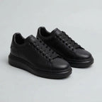 Pantofi sport bărbați PIELE NATURALA Culoare NEGRU