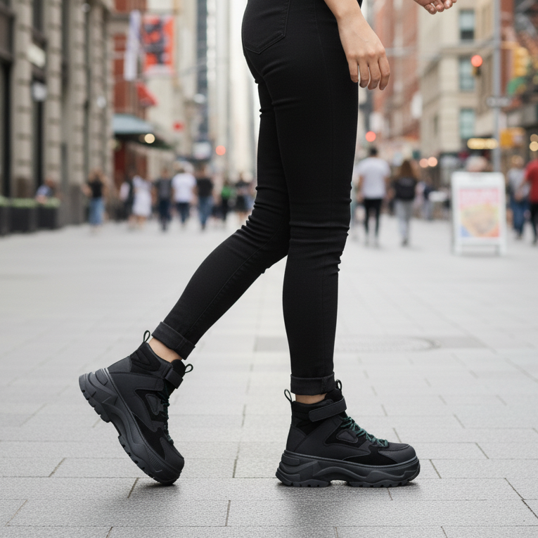 Ghete damă piele naturală / cod / culoare negru