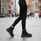 Ghete damă piele naturală / cod / culoare negru