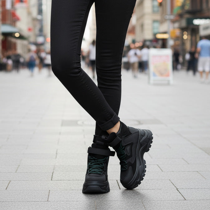 Ghete damă piele naturală / cod / culoare negru