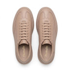 Pantofi sport din piele naturala, culoare NUDE, COD 128-1