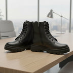 Ghete damă piele naturală 796 negru