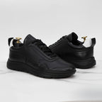 Pantofi sport bărbați piele naturală 467 negru