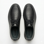 Mocasini damă culoare negru. din Piele naturala . COD 1422