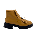 Ghete damă piele naturală  natur | cod 743 culoare maro