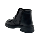 Ghete damă piele naturală  natur | cod 743 culoare neagra