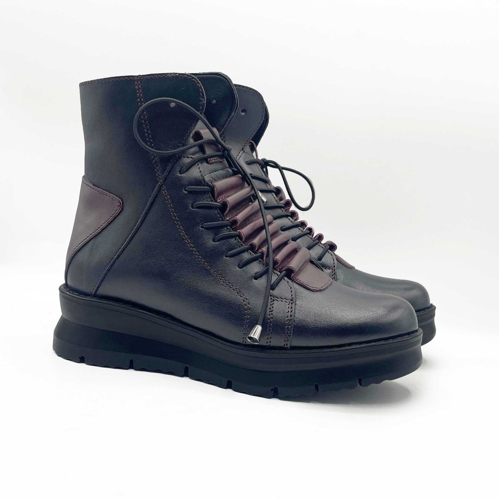 Ghete damă piele naturală | 707 TE Blue