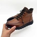 Ghete damă piele naturală | 745 maro