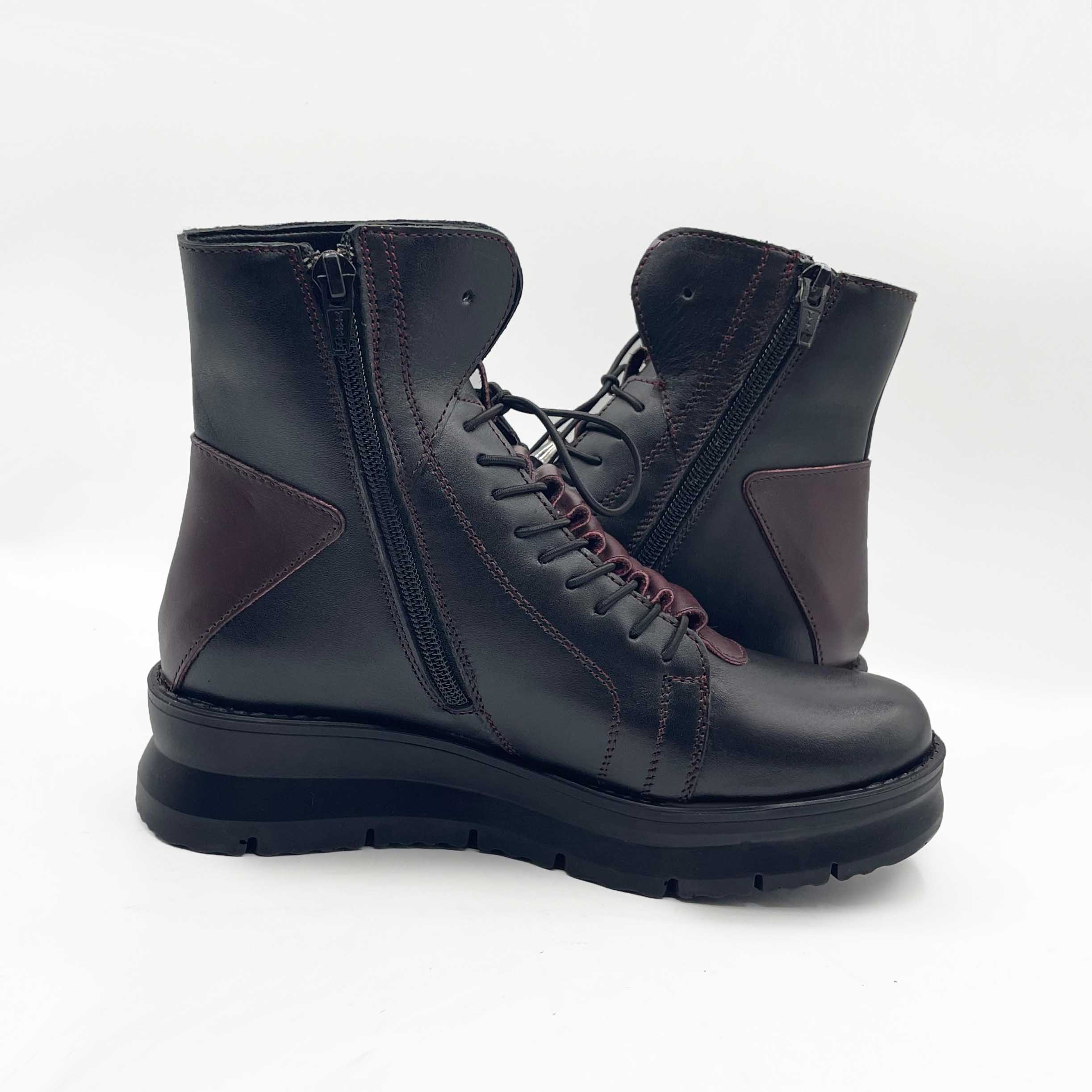 Ghete damă piele naturală | 707 TE Blue