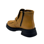 Ghete damă piele naturală  natur | cod 743 culoare maro