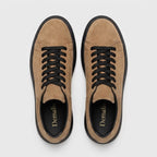 Pantofi sport bărbați PIELE INTOARSA naturală 4101 Culoare BEJ