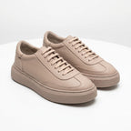 Pantofi sport din piele naturala, culoare NUDE, COD 128-1
