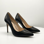 Pantofi eleganti dama din piele naturala l culoare negru l cod