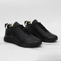 Pantofi sport bărbați piele naturală 467 negru