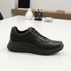 Pantofi bărbați din piele naturală l culoare  neagra l cod