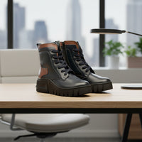 Ghete damă piele naturală | 780-1 Blue