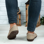 Mocasini Barbati Piele Naturala 600 Bej Deschis