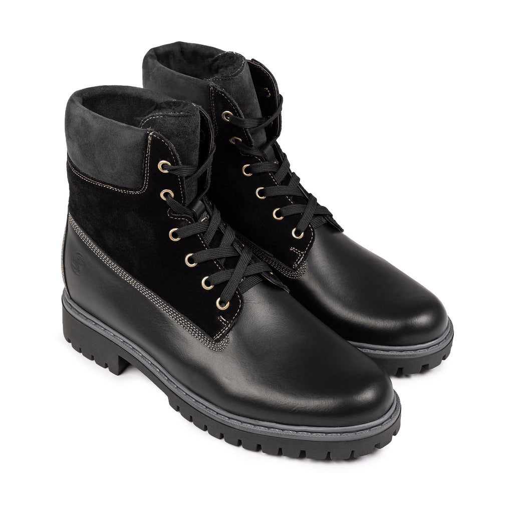 Ghete Barbati Piele Naturala C305 Negru