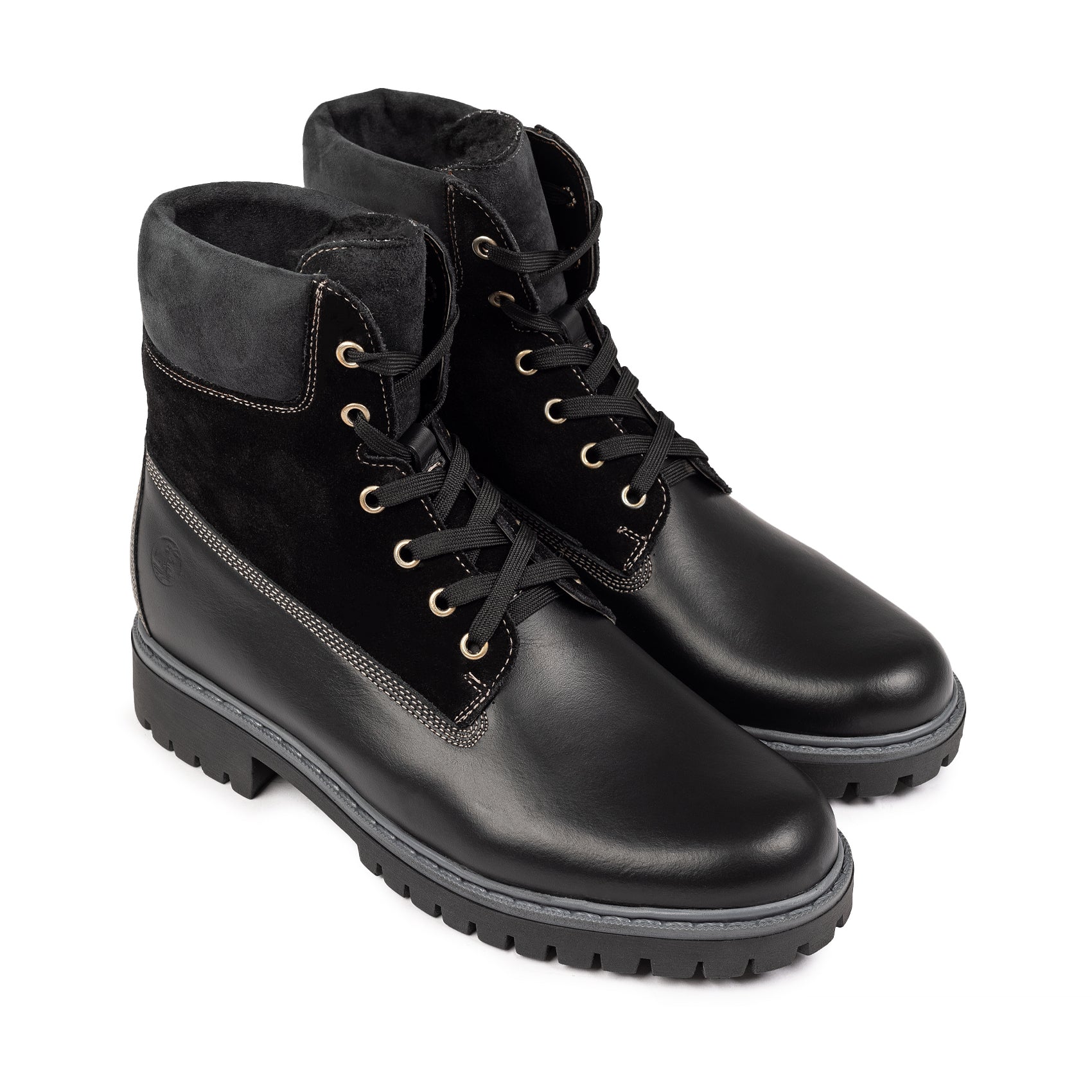 Ghete Barbati Piele Naturala C305 Negru
