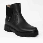 Ghete Dama Piele Naturala C742 Negru