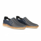 Mocasini Barbati Piele Naturala 662 Blue