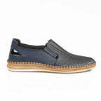 Mocasini Barbati Piele Naturala 662 Blue
