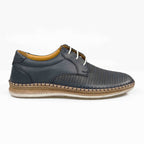 Pantofi Casual Barbati Piele Naturala 663 Blue
