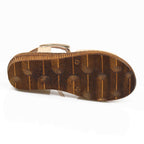Sandale Dama Piele Naturala 221 Culoare Bej