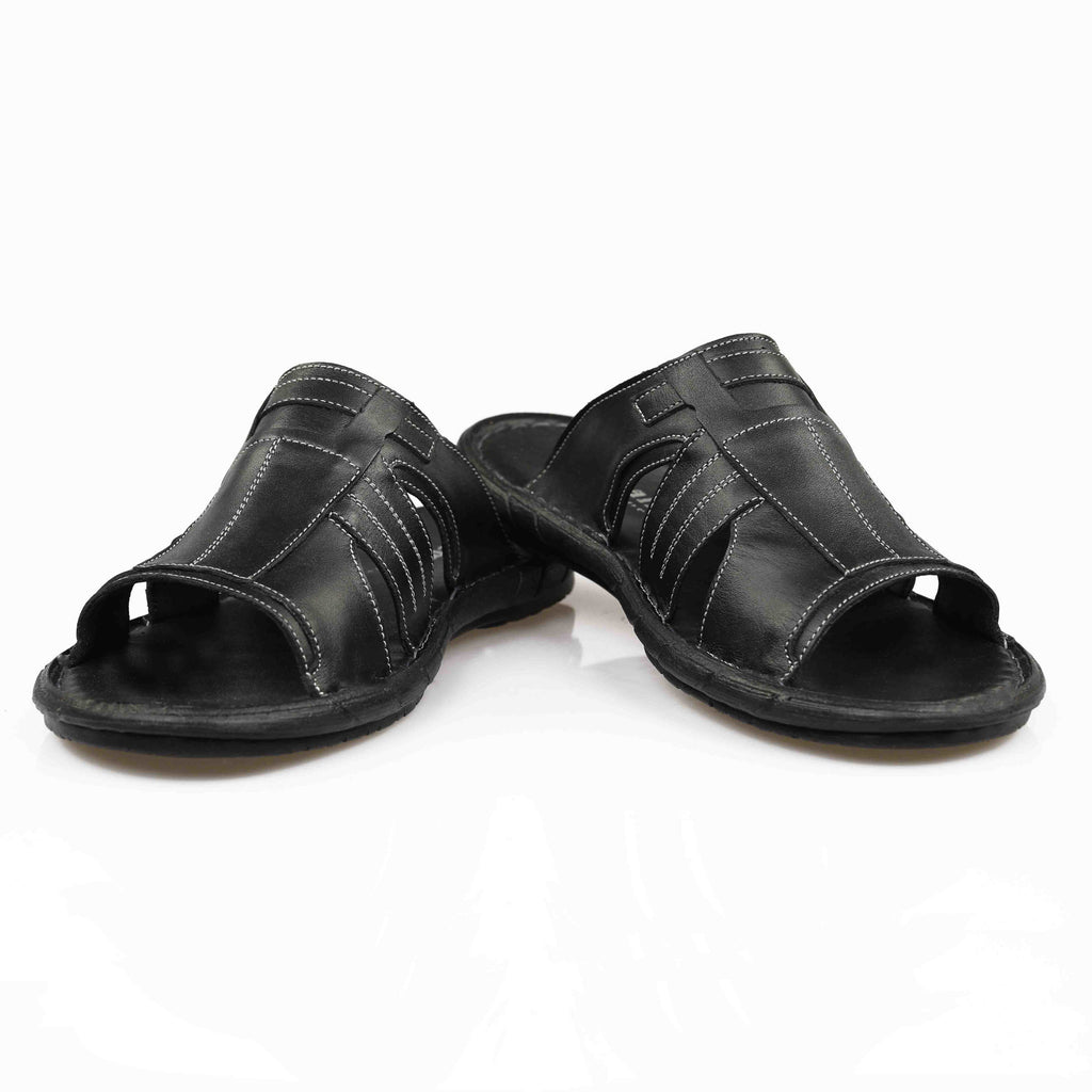 Saboti Barbati Piele Naturala S11 Negru