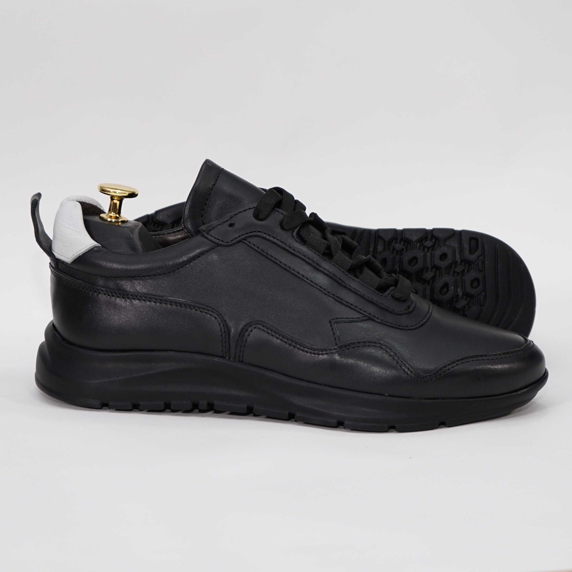 Pantofi Sport Barbati Piele Naturala 467 Negru