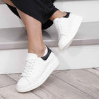 Pantofi Dama Piele Naturala 101 Alb