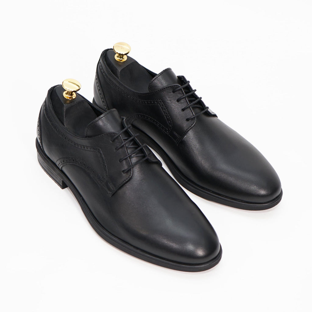 Pantofi Eleganti Barbati Din Piele Naturala 364 Negru