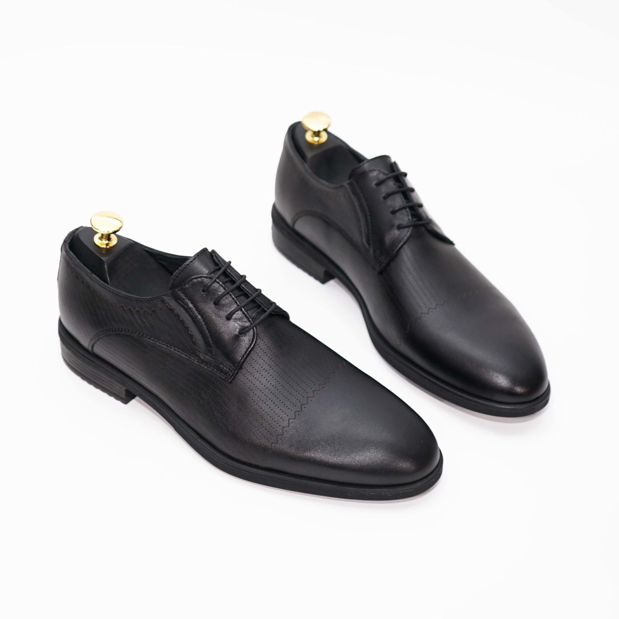 Pantofi Eleganti Barbati Din Piele Naturala 372 Negru