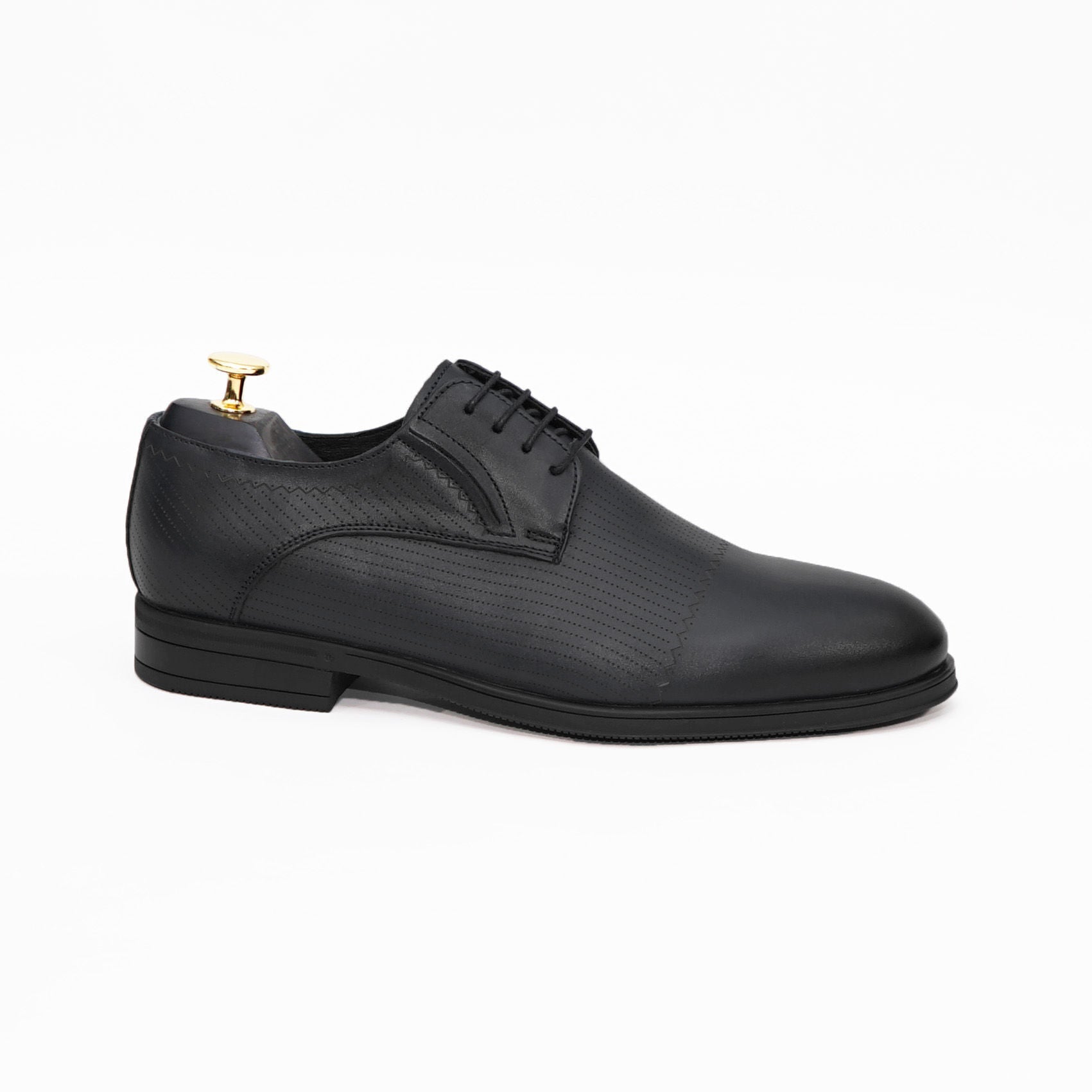 Pantofi Eleganti Barbati Din Piele Naturala 372 Negru