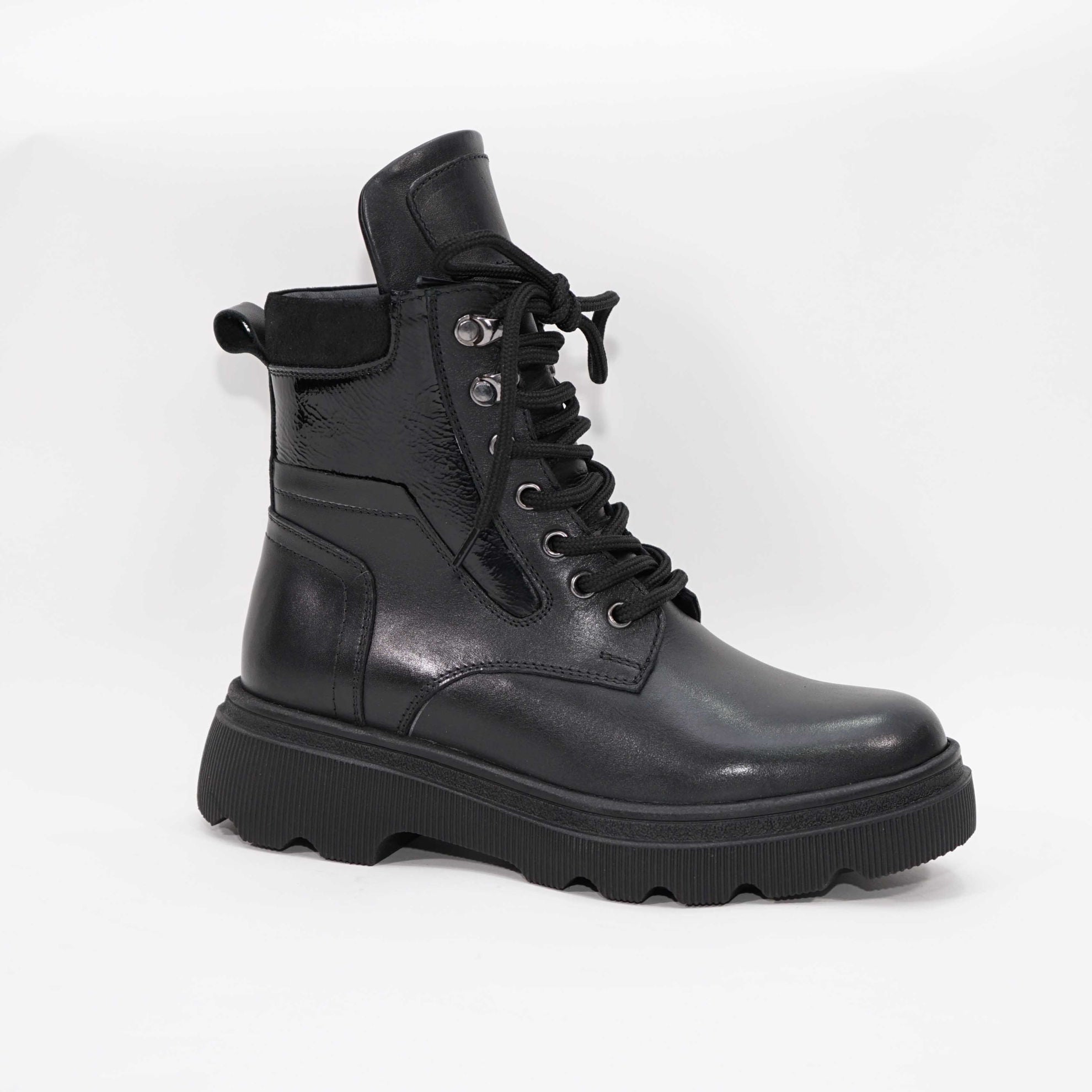 Ghete Dama Piele Naturala 764 Negru