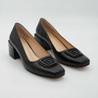Pantofi Dms 019 Eleganti Din Piele Naturala Culoare Neagra