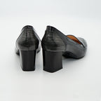 Pantofi Eleganti Din Piele Naturala Lacuita De Culoare Neagra Cod Dms 29617