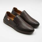 Mocasini Barbati Din Piele Naturala Culoare Maro 6573