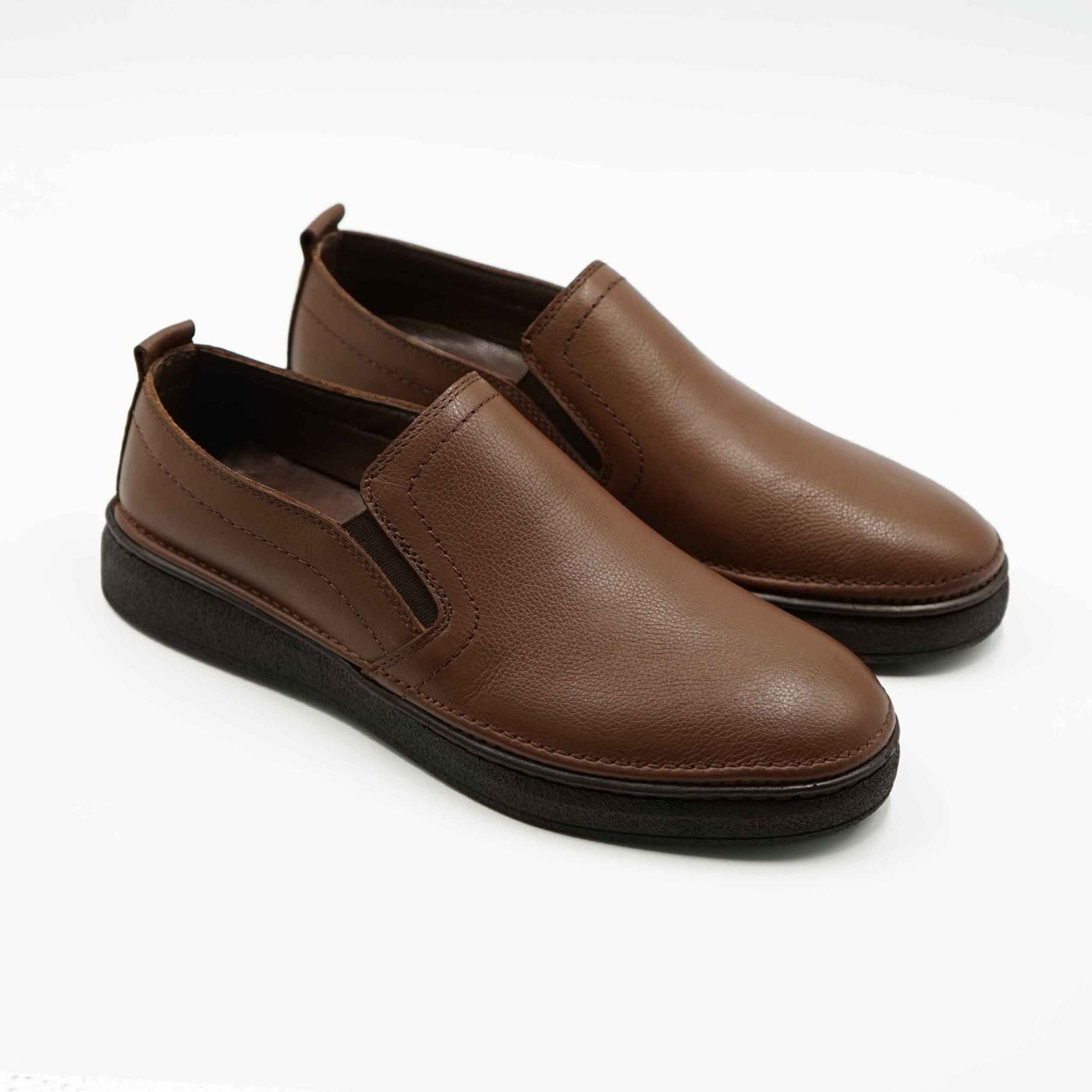 Mocasini Barbati Mod 3300 Din Piele Naturala Culoare Maro